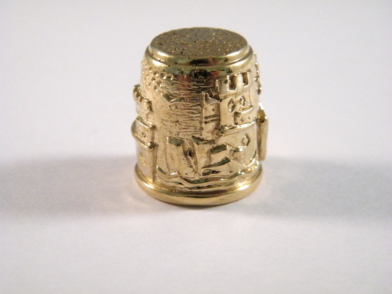 Thimble From Malaga Spain, Bronze Vintage Thimble, Sewer Gift ...