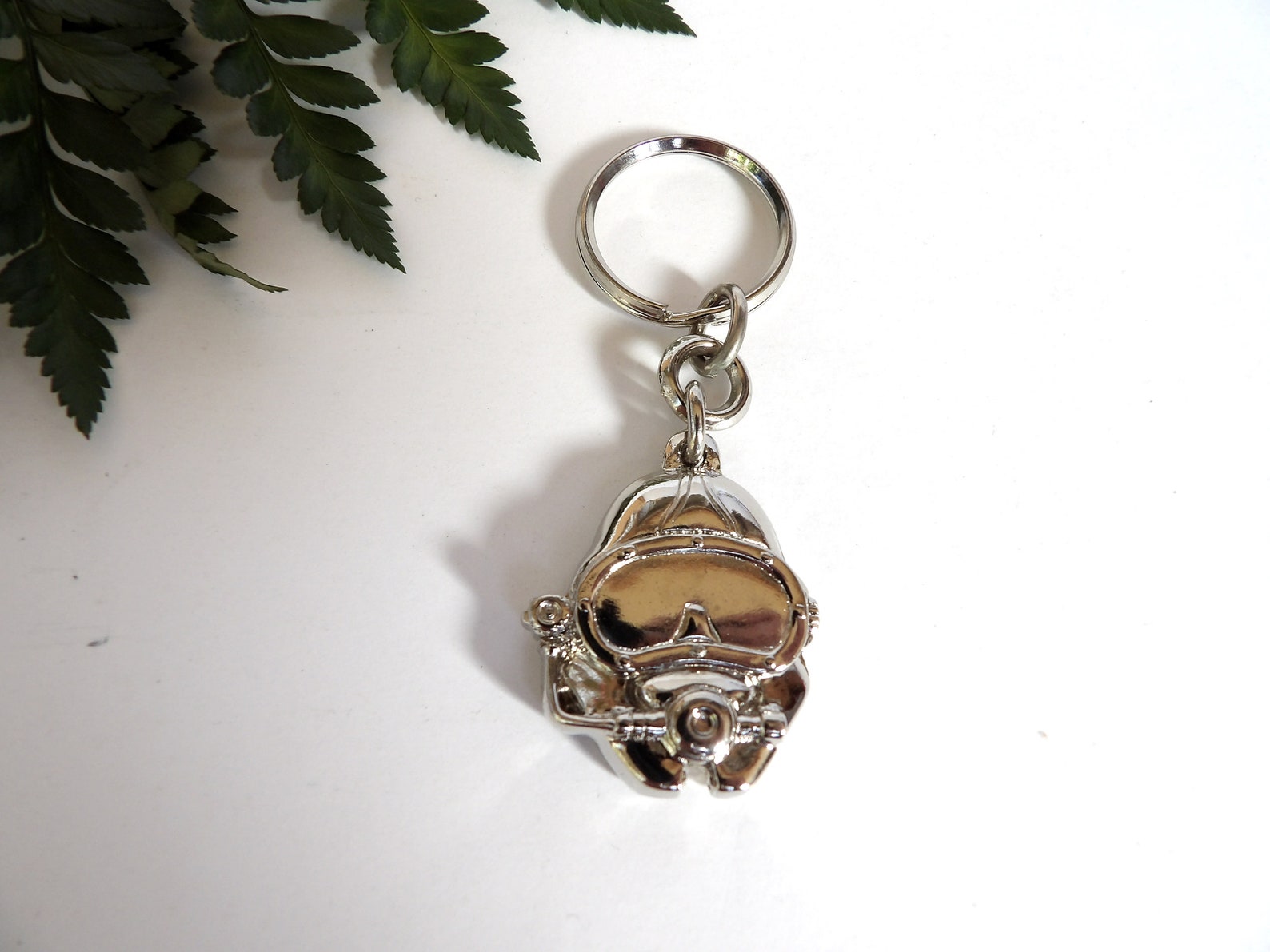Scuba Diver Mask Keyring Diving Keychain Snorkeling Etsy