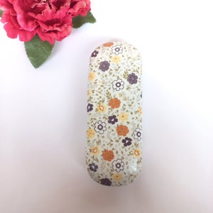 Floral Hard Eyeglasses Case, Glasses Protector, Women Spectacle Case, Reading Glasses Holder, Bag and Purse Item, gift for mom
