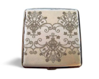 Elegant Cigarette Case with Lace, Cigarette box, Bag Purse, Perfect Gift for Smokers - Backpack Purse and Credit Card, Woman Case for bag