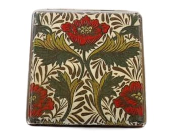 William Moriis Poppies Zigaretten Etui, Visitenkartenetui, Floral Ausweishülle, Kreditkarten Geldbörse, Mode Zigarettenspitze, Jugendstil