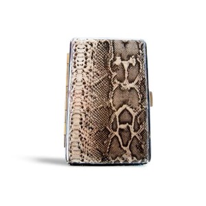 Dames slanke sigarettenkoker jaren 100, visitekaarthouder, sigarettenhouder, creditcarddoos, cadeau voor rokers, cadeau voor haar, relatiecadeau voor vrouwen