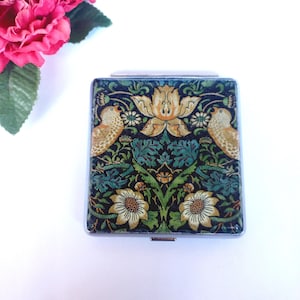 Erdbeerdieb Zigarettenetui, William Morris Etui, Visitenkartenetui, Kreditkartenetui, Mode Zigarettenspitze, Jugendstil Design