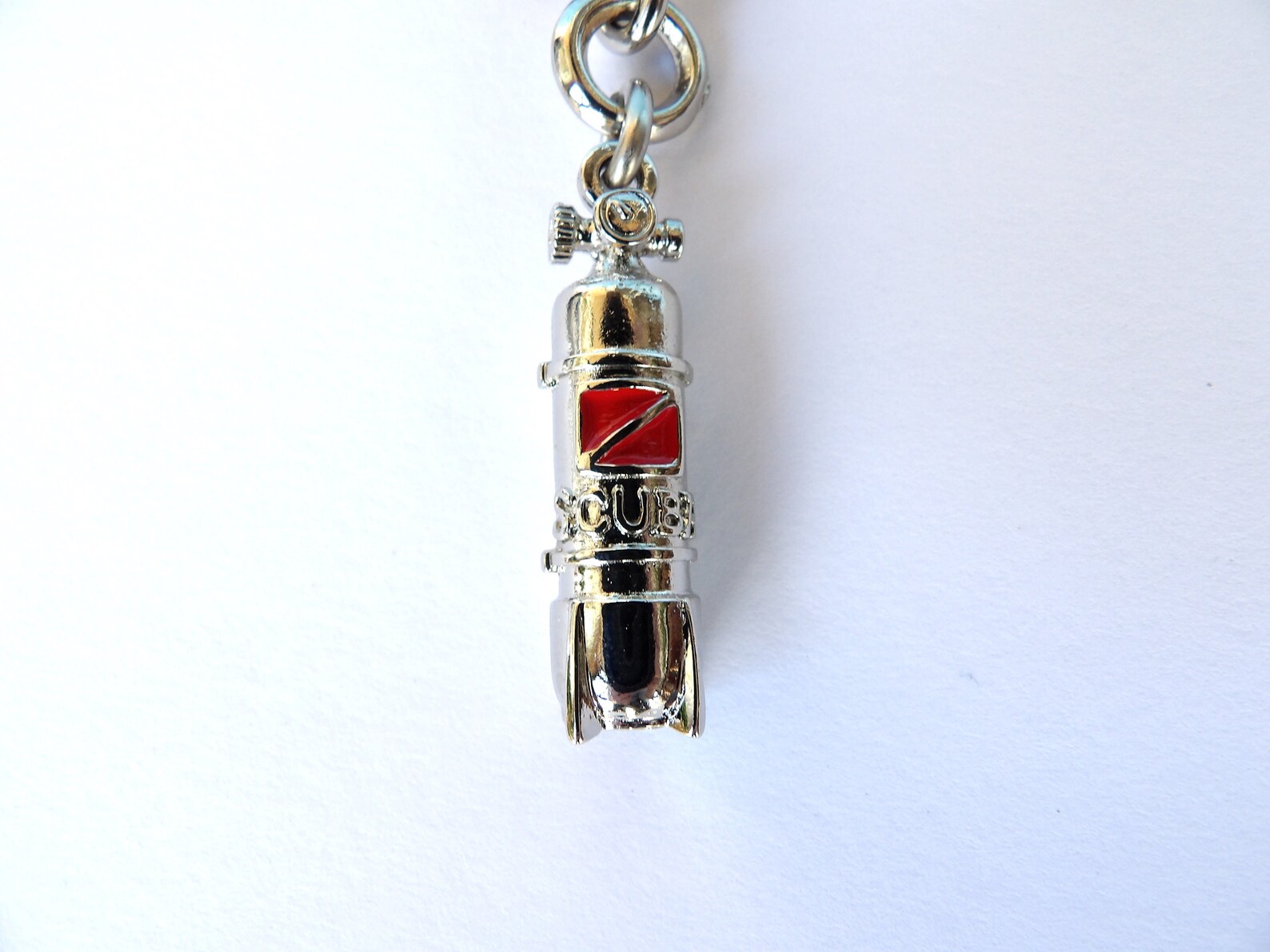 Scuba Diving Air Tank Keyring Oxygen Tank Keychain Etsy