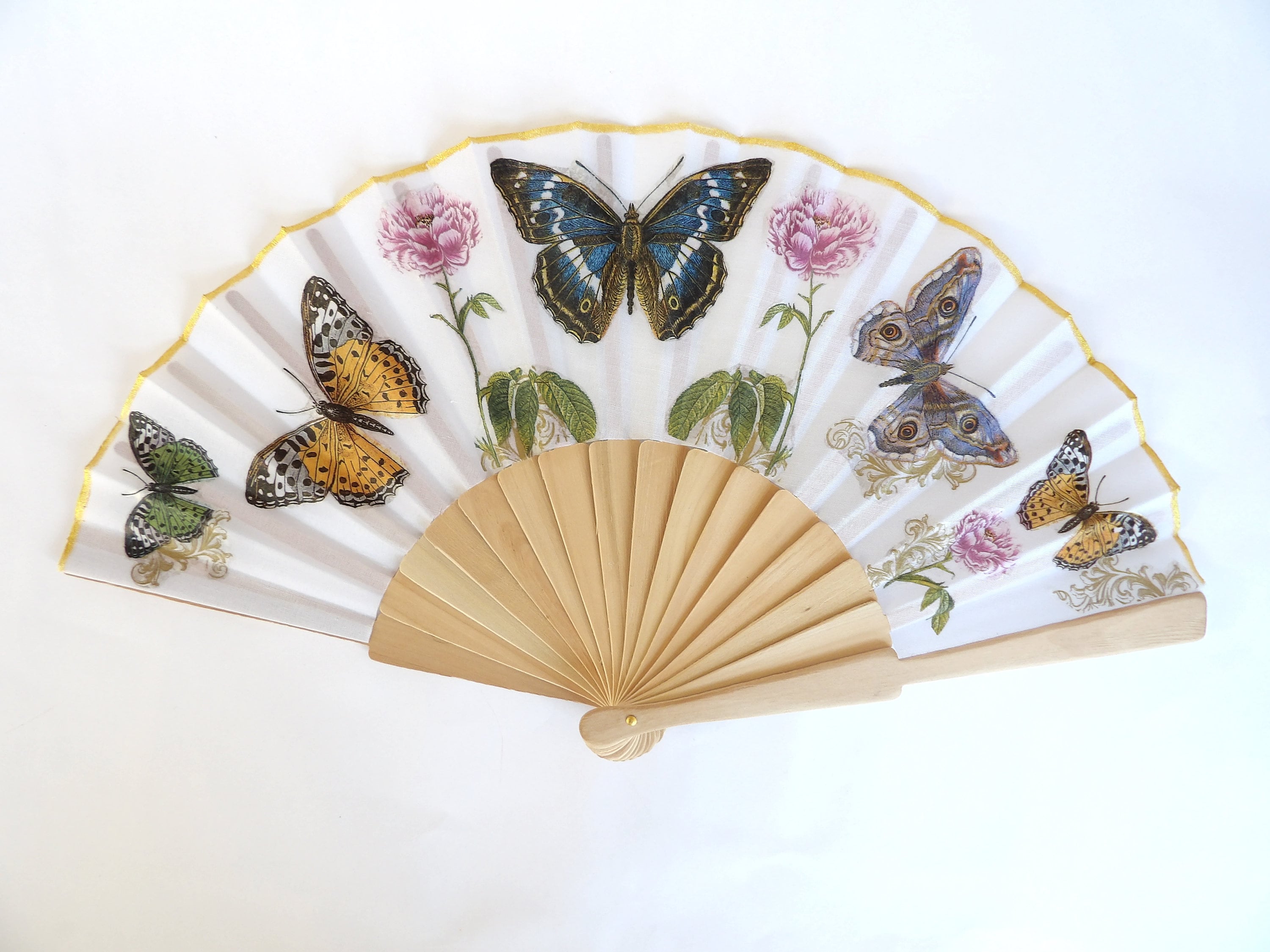 Butterflies Paper Fan Butterflies Paper Fan