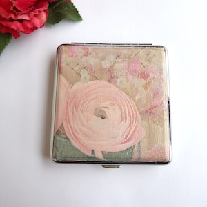 Vintage Shabby Chic Zigarettenetui - Elegante Kreditkarte King Size Box für Raucher - Taschenaccessoire