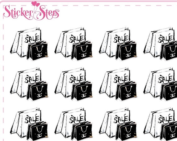 Shopping Small Sheet Planner Stickers Set Cute and Functional made for all Planners
