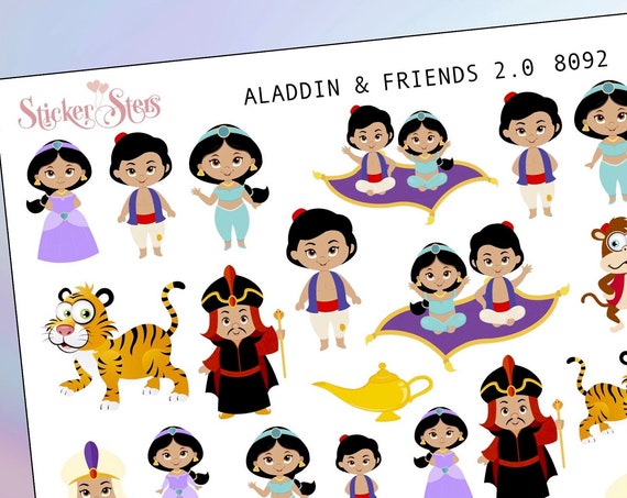 Aladdin 2.0 Planner Stickers Mini Kit | 8092