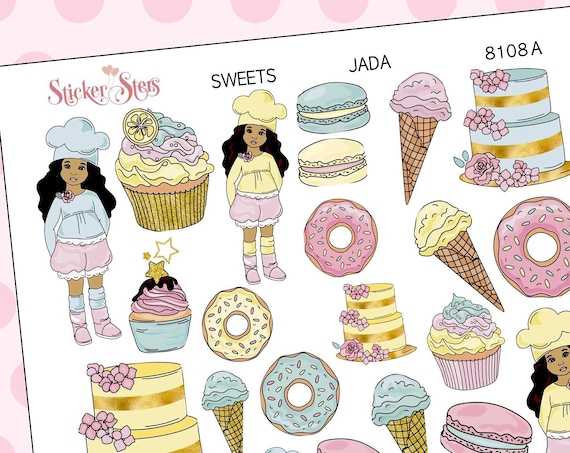 Sweets Planner Stickers Mini Kit | 8108 JADA