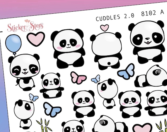 Cuddles 2.0 Planner Stickers Mini Kit | 8102