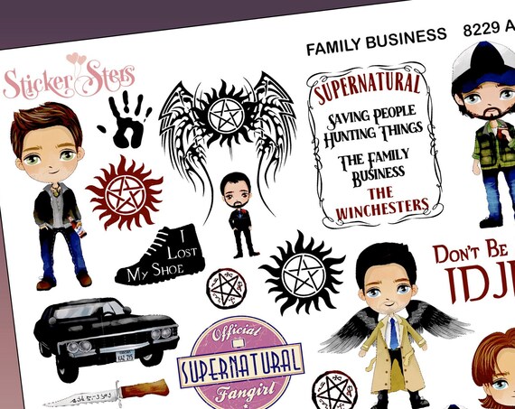 Family Business Planner Stickers Stickers Mini Kit | 8229