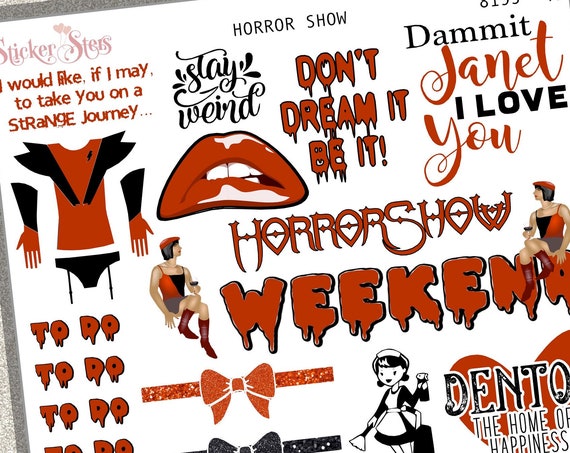 Horror Show | 8193 Planner Stickers