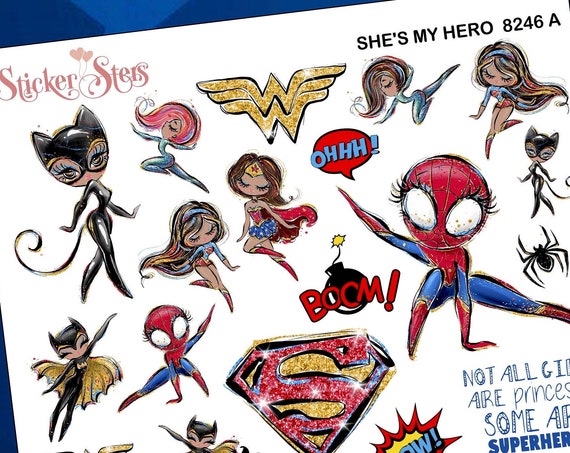 She's My Hero Planner Stickers Stickers Mini Kit | 8246