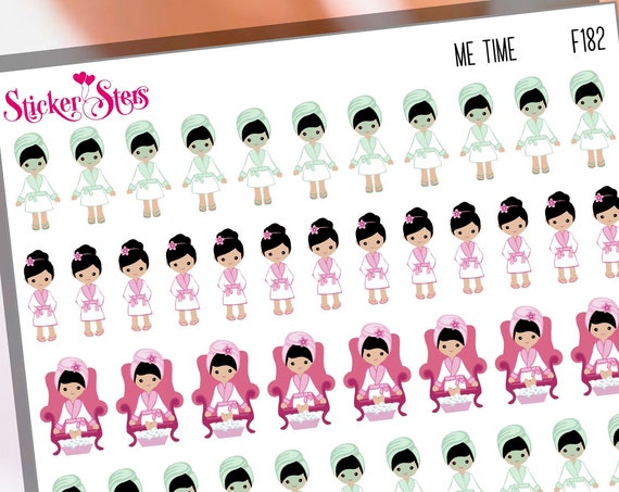 Me Time | F182 Planner Stickers