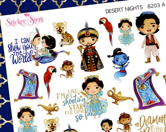 Desert Nights Planner Stickers Stickers Mini Kit | 8203