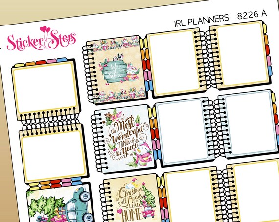 Little Planners Open Close Peek a Boos Planner Stickers Stickers Mini Kit | 8226