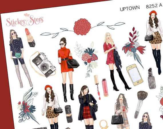 Uptown Fashion Planner Stickers Stickers Mini Kit | 8252