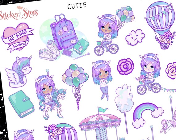 Cutie Planner Stickers Stickers Mini Kit | 8194