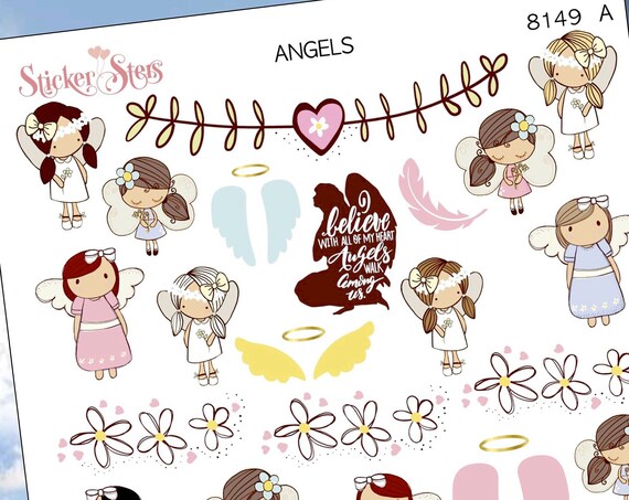 Angels Planner Stickers Mini Kit | 8149