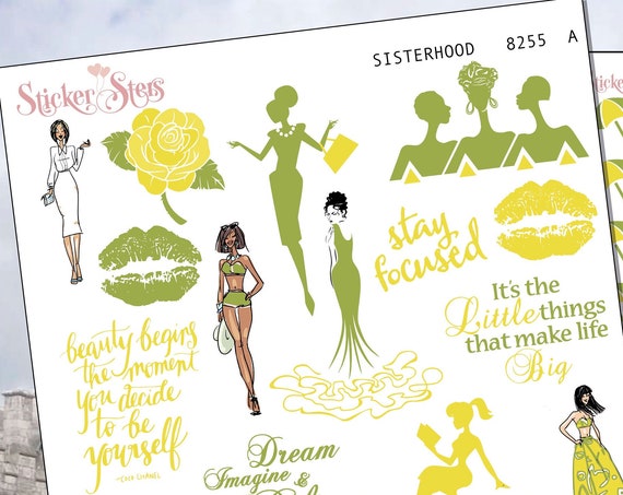 Sisterhood Planner Stickers Stickers Mini Kit | 8255