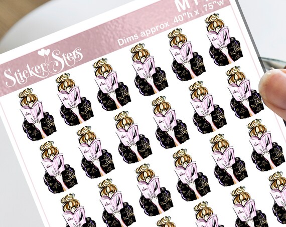 Read Small Sheet Planner Stickers Set Cute and Functional made for all Planners