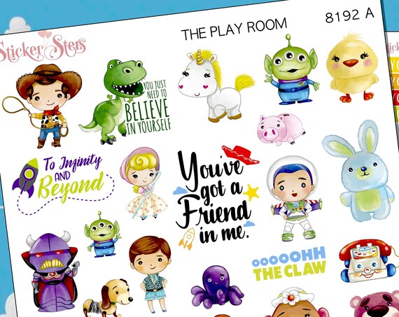 The Play Room Planner Stickers Stickers Mini Kit | 8192