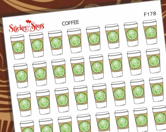 Coffee | F178 Planner Stickers