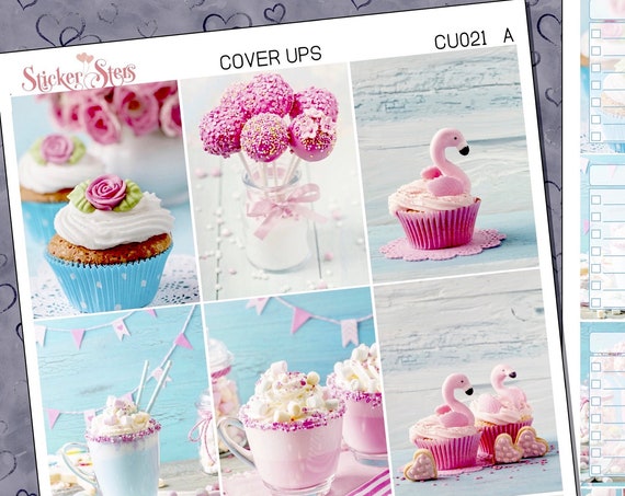 Sweets Planner Cover Ups Stickers Kit CU021
