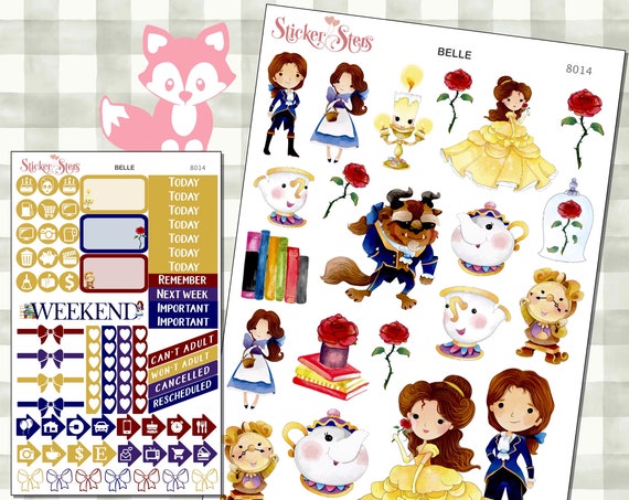 Belle Stickers Mini Kit | 8014