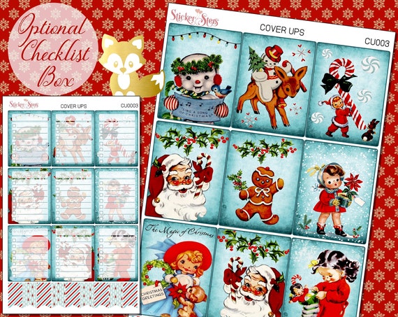Planner Cover Ups Stickers Kit CU0003