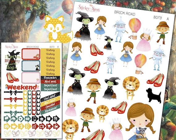 Brick Road Planner Stickers Mini Kit | 8073