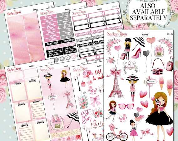 Paris Planner Sticker | 8017