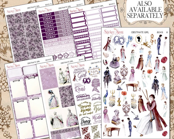Obstinate Planner Sticker | 8049