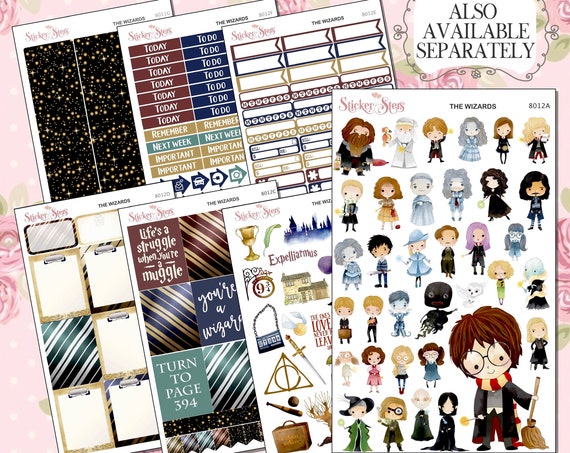 The Wizards Planner Sticker | 8012