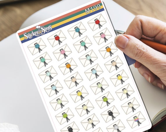 Wizard Happy Mail Tiny Sticker Set | M199