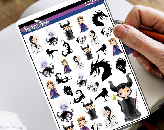 Villains... Again! Tiny Sticker Set | M214