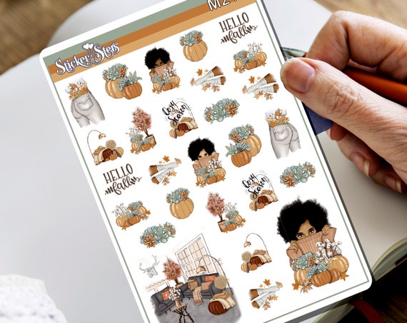 Cozy Sweater.. Again! Tiny Sticker Set | M217
