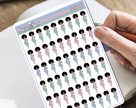 Nurse Tiny Sticker Set | M210
