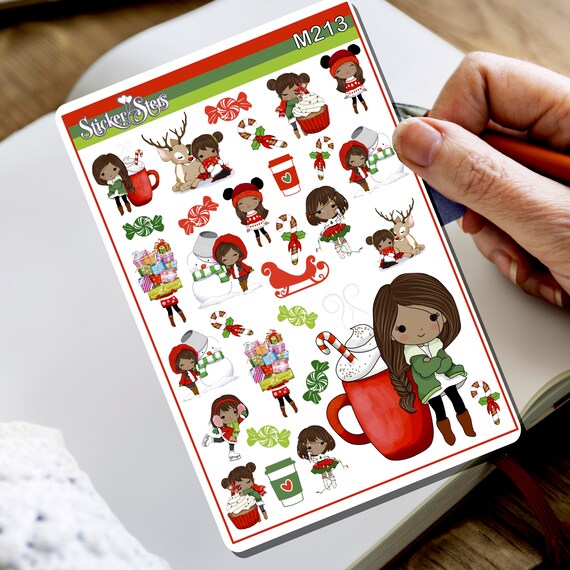 Hello Winter... Again! Tiny Sticker Set | M213