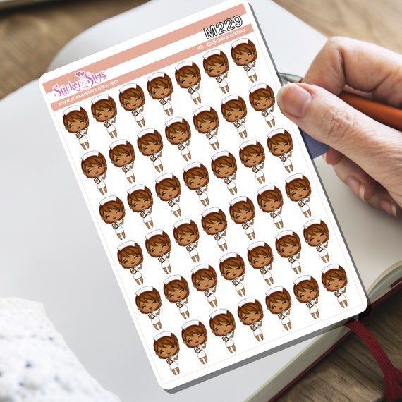 Hello Nurse Tiny Sticker Set | M229