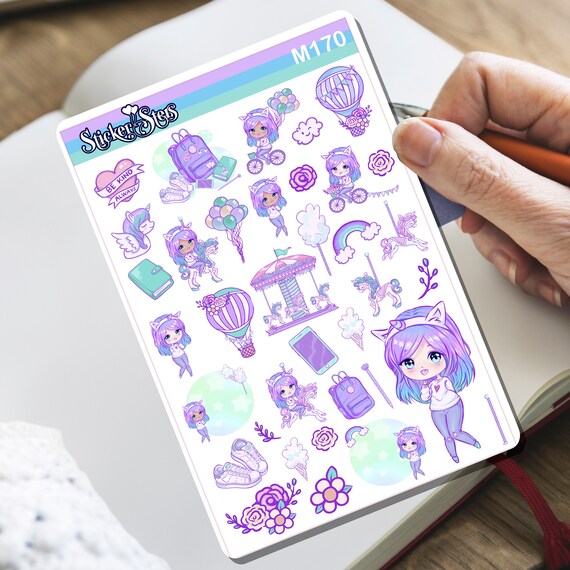 Cutey... Again! Tiny Sticker Set | M170