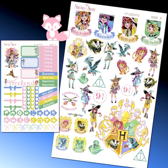 Students Planner Stickers Kit | 8068