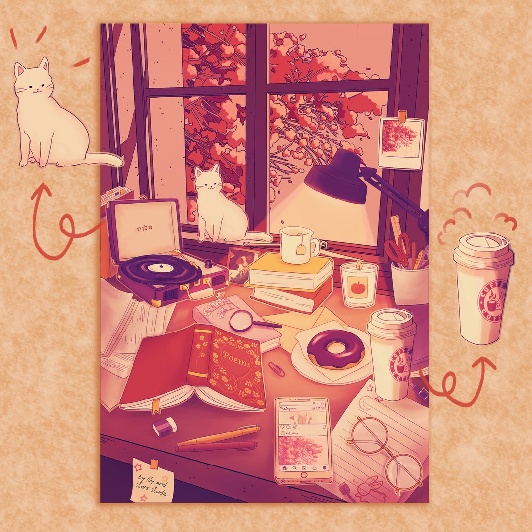Fall Study Sticker Sheet Lofi Vintage Aesthetic Autumn - Etsy Fall Study Sticker Sheet Lofi Vintage Aesthetic Autumn - Etsy