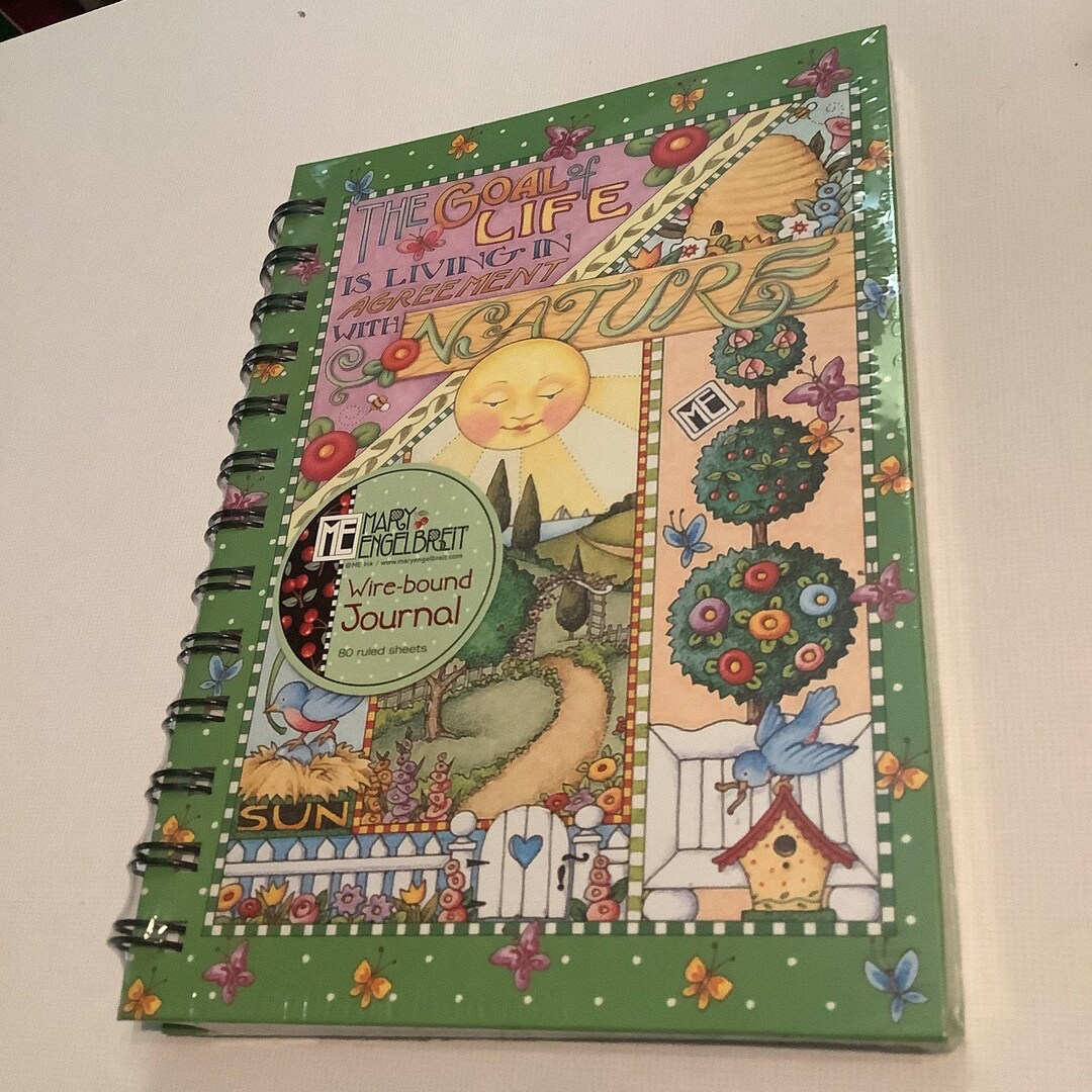 Mary Engelbreit the Goal of Life Journal Etsy