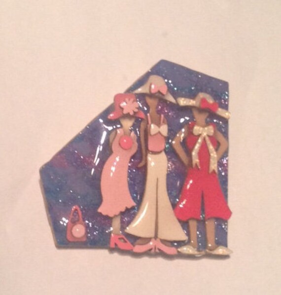 Lucinda Yates Vintage Pins House Pin Gift for W… Gem