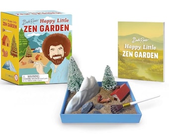 Le jardin zen miniature de Bob Ross, livre de Robb Pearlman