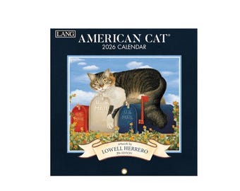 2026 American Cat,  Mini Wall Calendar