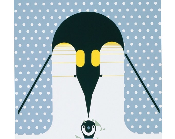 Charley Harper, One Art Print From the 2023 Calendar, Brrrrrthday