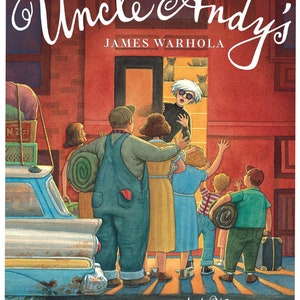 Uncle Andy’s by James Warhola, Recycled Art Book, - Etsy