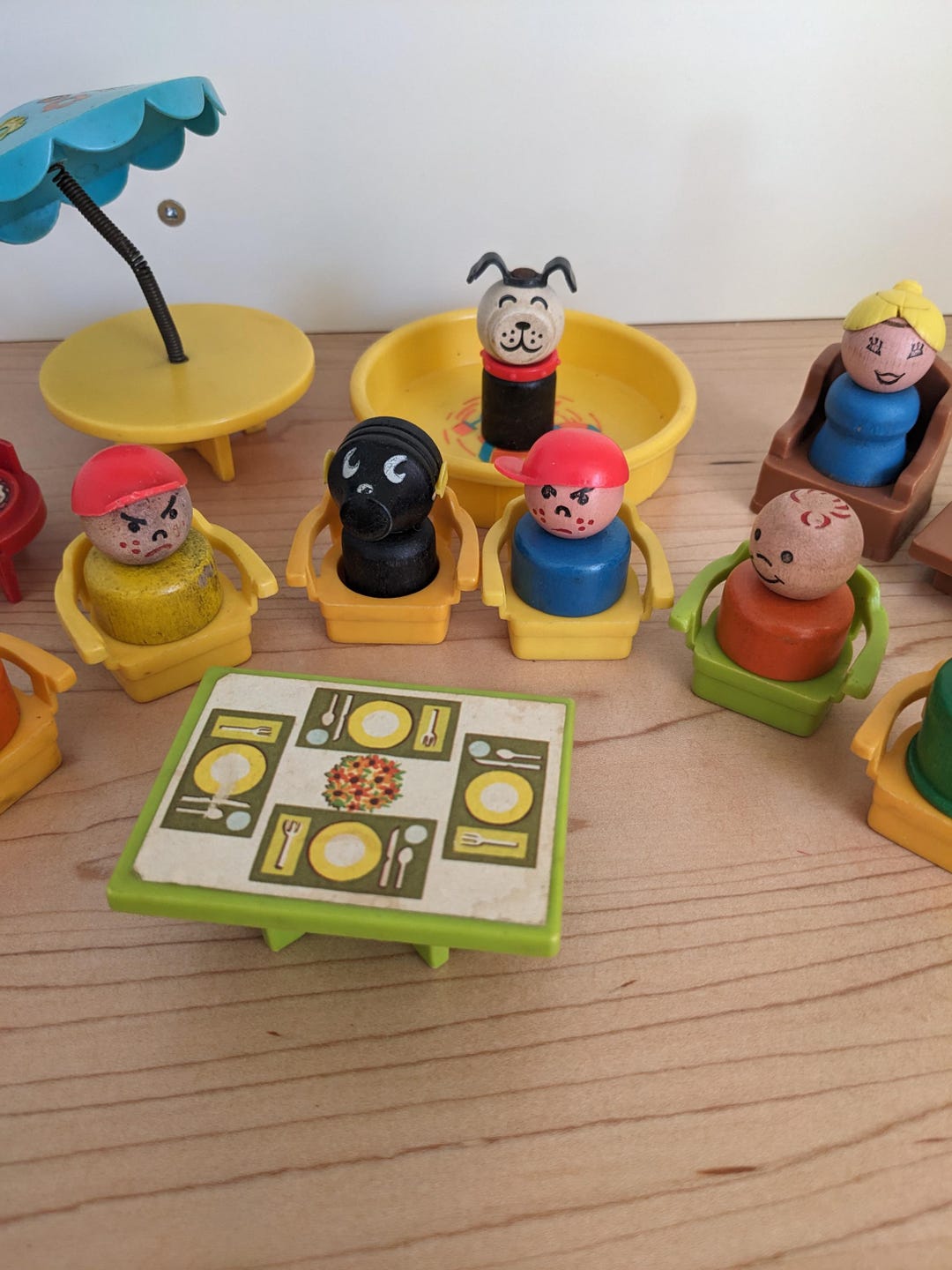 Fisher Price Assorted People and Furniture LOT of 21 Australia